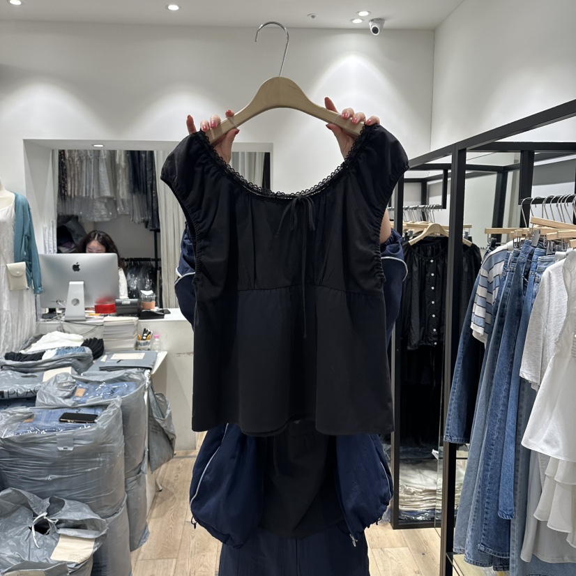 BRUNI/RICOTTA韓國東大門直郵女士新款26夏季人氣吊帶背心BRUNI/RICOTTA吊帶/背心圖色2