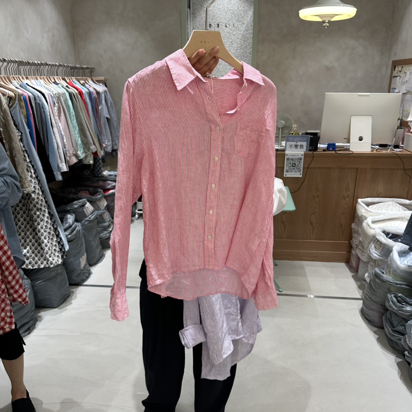 DELI JENNY東大門實拍韓國女士新品人氣職業時尚襯衫蕾絲衫DELI JENNY襯衫/蕾絲衫圖色2