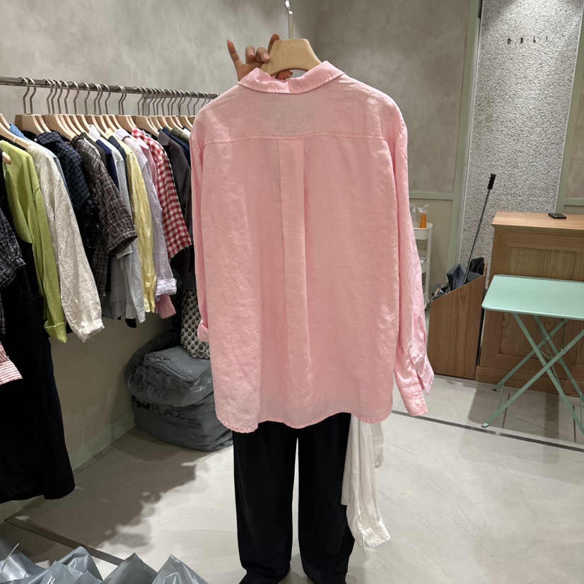 DELI JENNY韓國直郵女士新品人氣時尚推薦熱賣襯衫蕾絲衫DELI JENNY襯衫/蕾絲衫