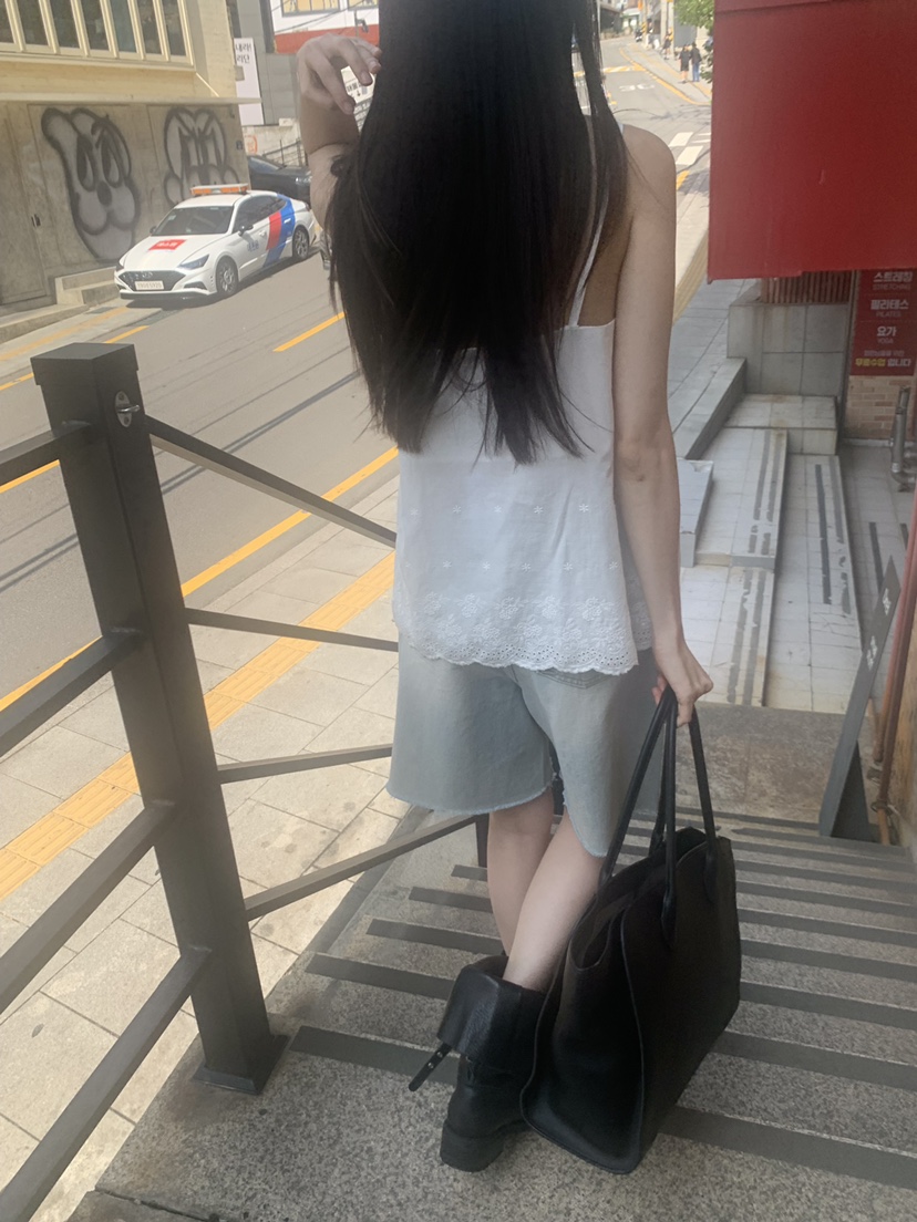 TRUE韓國東大門直郵女士新品26春夏人氣職業休閑吊帶背心TRUE吊帶/背心