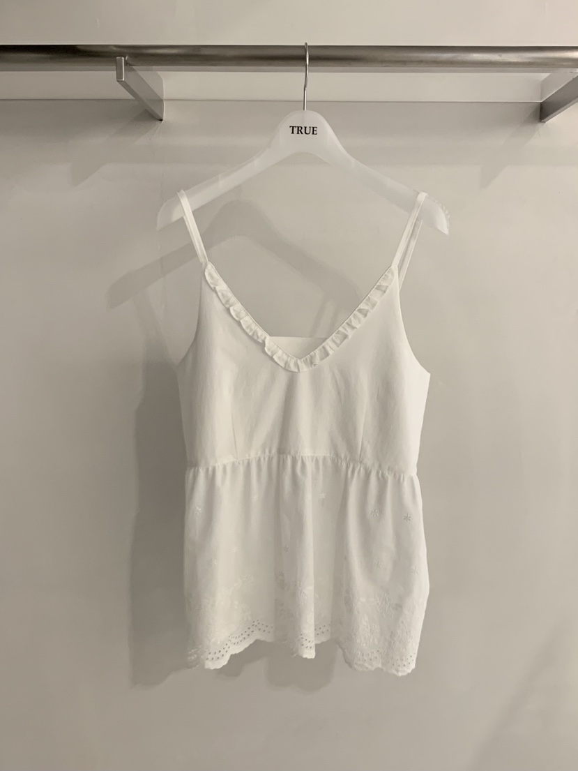 TRUE韓國東大門直郵女士新品26春夏人氣職業休閑吊帶背心TRUE吊帶/背心圖色1