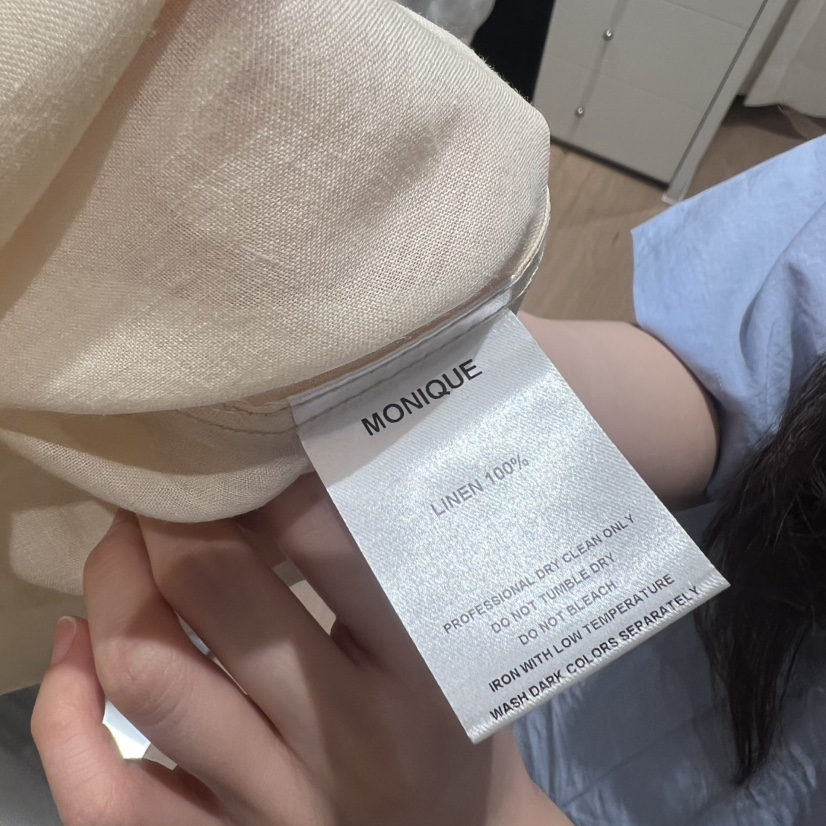 MONIQUE韓國直郵實拍女士新品休閑時尚26春夏職業襯衫蕾絲衫MONIQUE襯衫/蕾絲衫