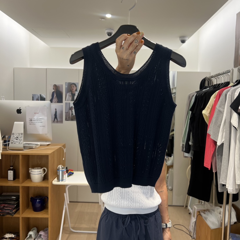 THE STARDUST韓國直郵女士新品時尚職業熱賣26春夏吊帶背心THE STARDUST吊帶/背心
