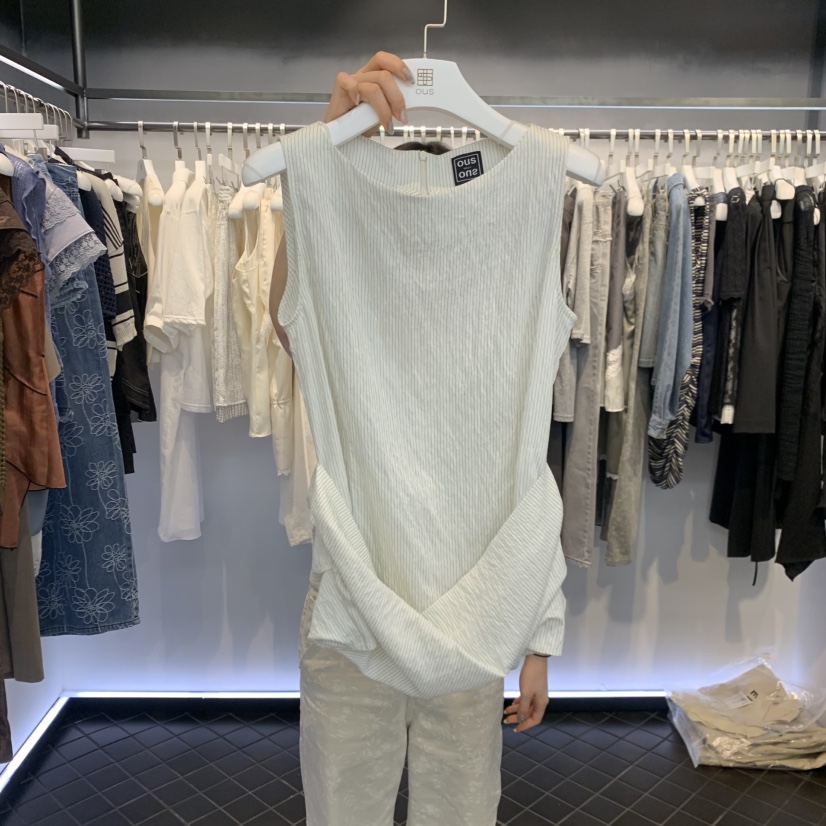 OUS/INCH-L韓國直郵女裝新品26春夏時尚休閑推薦吊帶背心OUS/INCH吊帶/背心圖色1