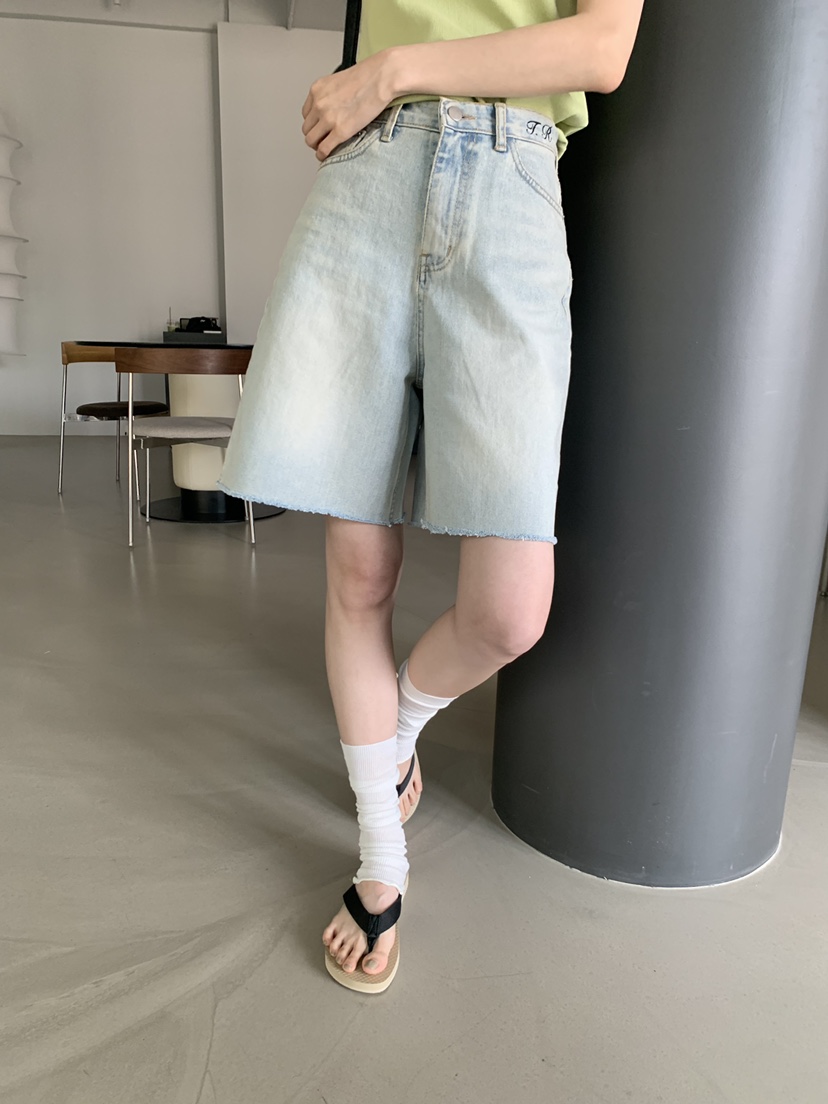 TRUE韓國東大門直郵女士新款推薦人氣26夏季26春夏休閑短褲TRUE短褲