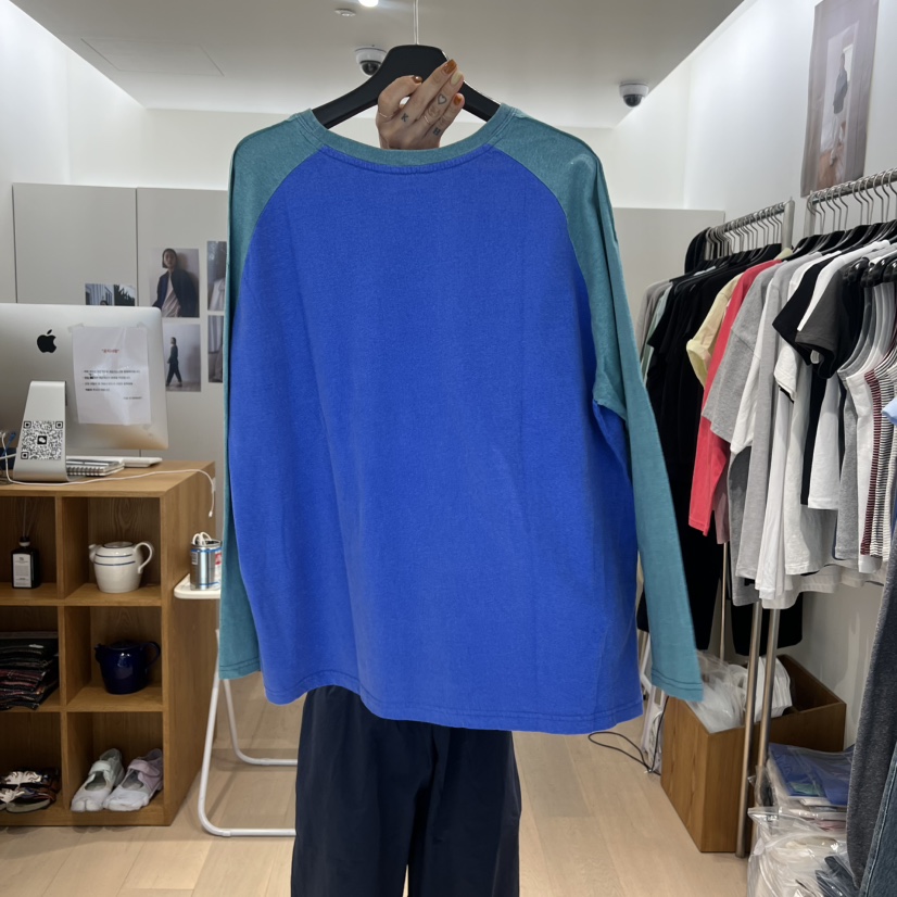 THE STARDUST韓國直郵女裝新品休閑職業26夏季熱賣長袖T恤THE STARDUST長袖T恤
