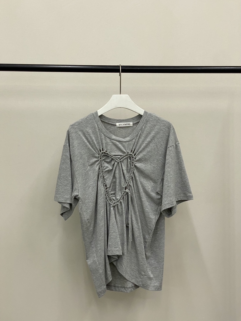 MUCH MORE/JACKPOT韓國東大門代購女裝新品推薦26夏季T恤MUCH MORE/JACKPOTT恤圖色1