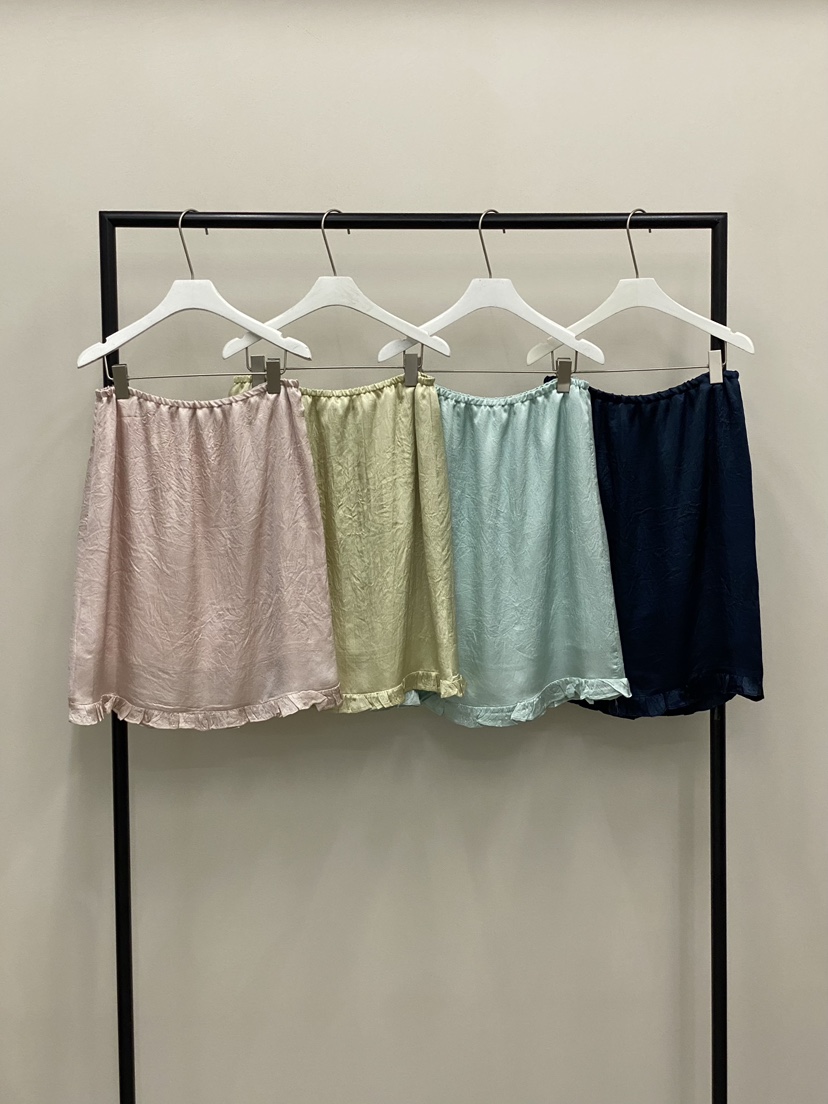 MUCH MORE/JACKPOT韓國直郵女士新品熱賣半身裙中短裙緞面MUCH MORE/JACKPOT半身裙/中短裙