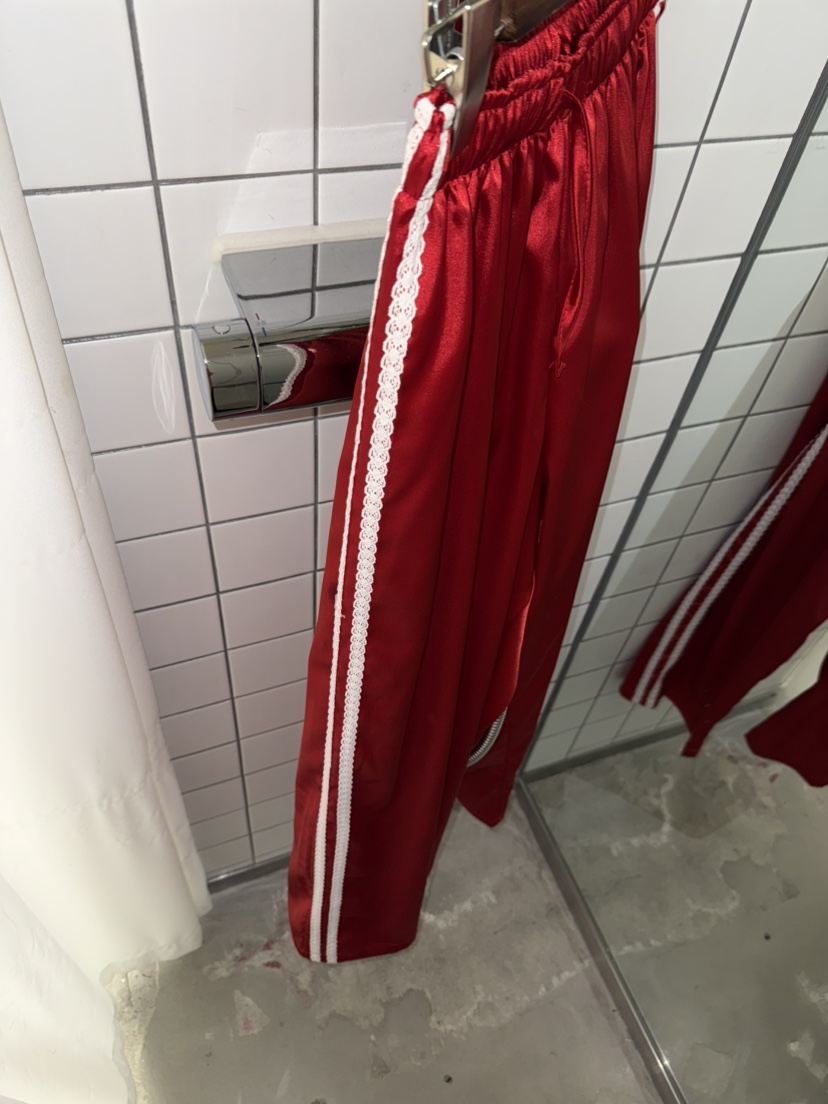 PAIRING韓國直郵女士新品26春夏推薦26夏季時尚休閑褲蕾絲PAIRING休閑褲圖色3