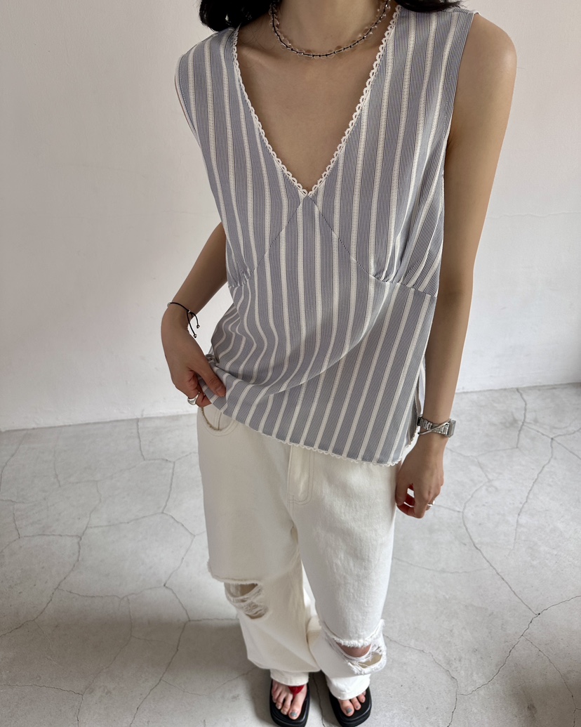 HOWDY/FACT THE NERD韓國直郵女裝新品人氣26夏季吊帶背心HOWDY/FACT THE NERD吊帶/背心