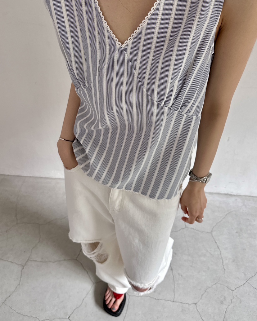 HOWDY/FACT THE NERD韓國直郵女裝新品人氣26夏季吊帶背心HOWDY/FACT THE NERD吊帶/背心