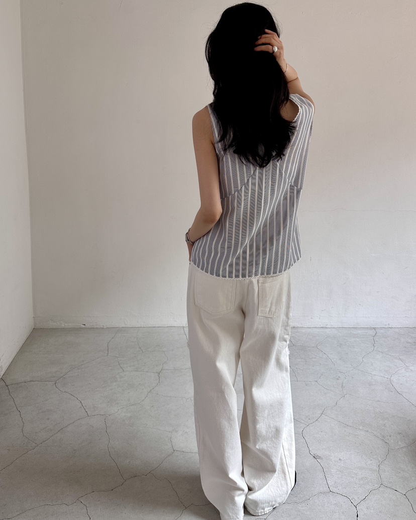 HOWDY/FACT THE NERD韓國直郵女裝新品人氣26夏季吊帶背心HOWDY/FACT THE NERD吊帶/背心