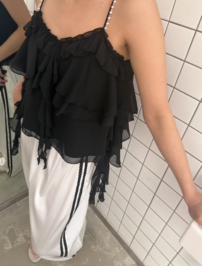PAIRING東大門實拍韓國女士新品職業人氣休閑推薦吊帶背心PAIRING吊帶/背心