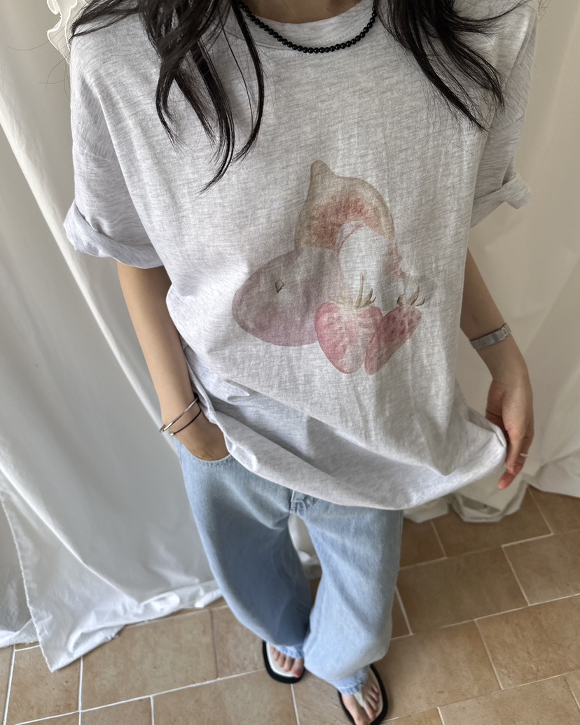 HOWDY/FACT THE NERD韓國直郵實拍女士新品熱賣26春夏T恤HOWDY/FACT THE NERDT恤