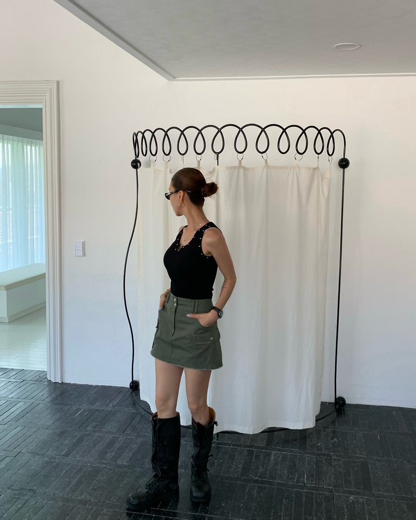 REVE CITE-L韓國直郵女士新品推薦26春夏休閑吊帶背心羅紋REVE CITE-L吊帶/背心