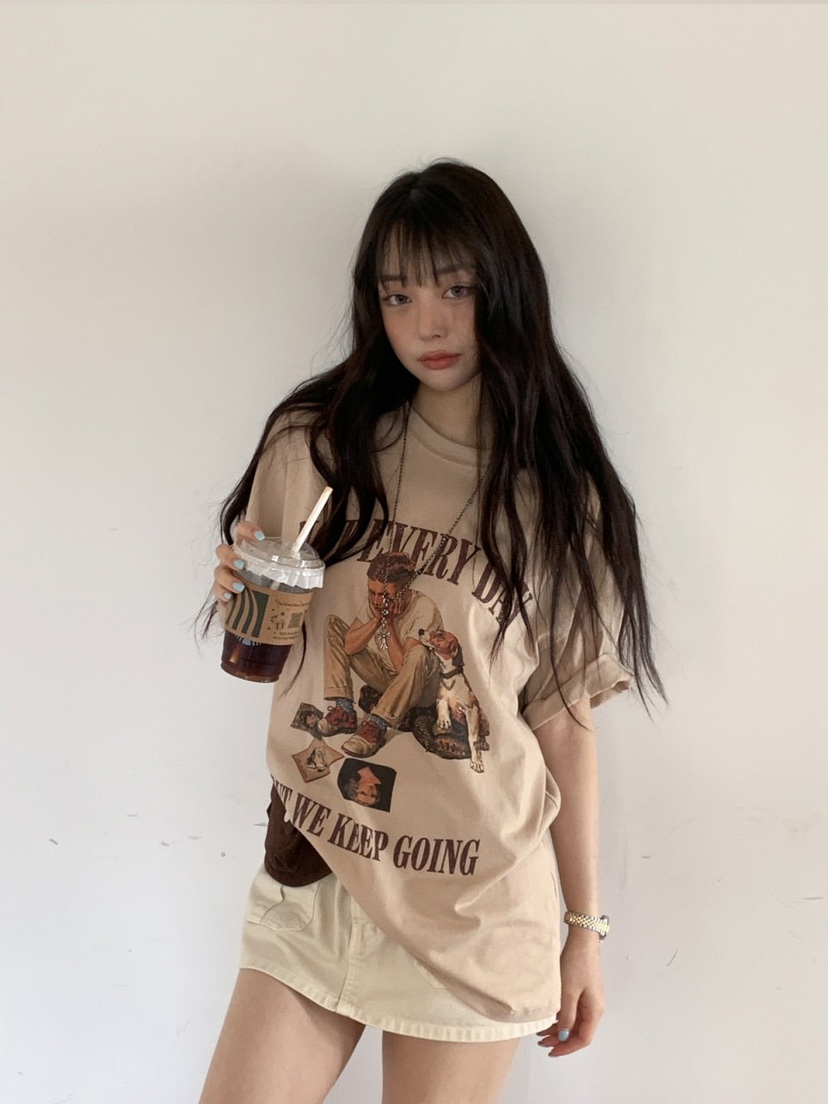 OURWAVE/OUR ROOM韓國東大門代購女裝新品職業26夏季T恤Our Wave/Our RoomT恤