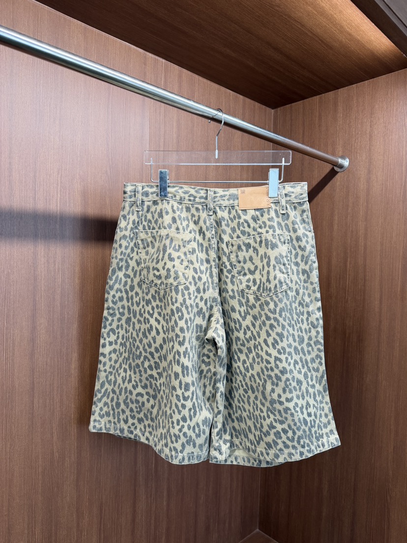 OURWAVE/OUR ROOM韓國東大門代購女士新品職業短褲豹紋Our Wave/Our Room短褲