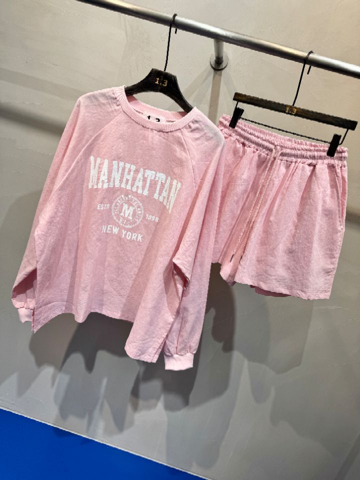 1.3韓國東大門代購女裝新品26春夏熱賣時尚人氣套裝亞麻布1.3套裝