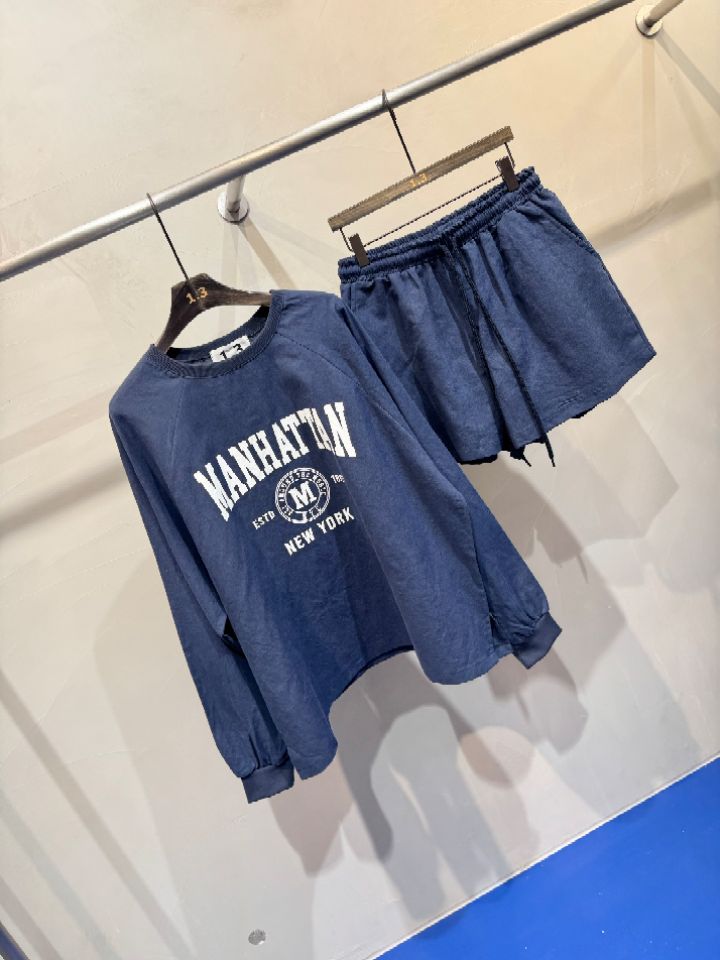 1.3韓國東大門代購女裝新品26春夏熱賣時尚人氣套裝亞麻布1.3套裝