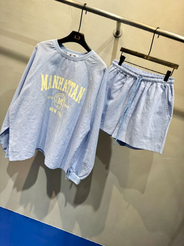 1.3韓國東大門代購女裝新品26春夏熱賣時尚人氣套裝亞麻布1.3套裝