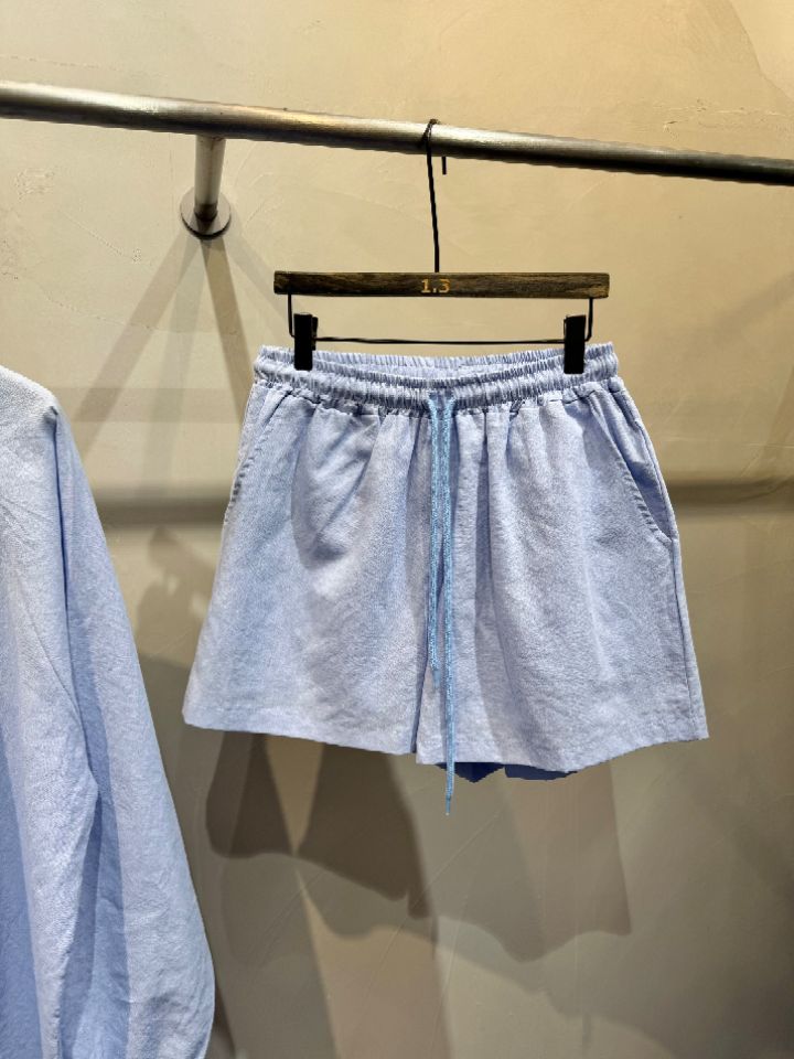 1.3韓國東大門代購女裝新品26春夏熱賣時尚人氣套裝亞麻布1.3套裝