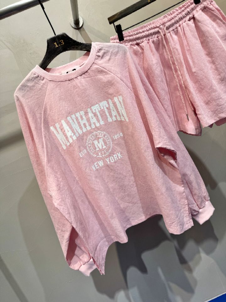 1.3韓國東大門代購女裝新品26春夏熱賣時尚人氣套裝亞麻布1.3套裝