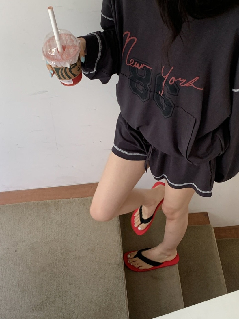 OURWAVE/OUR ROOM韓國直郵女士新品26夏季套裝連帽衫套裝Our Wave/Our Room套裝
