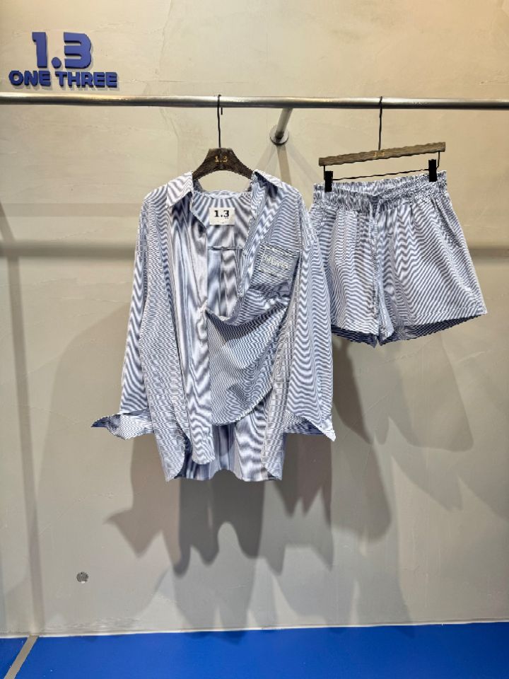 1.3韓國東大門代購女士新款26夏季人氣熱賣職業26春夏套裝1.3套裝圖色3