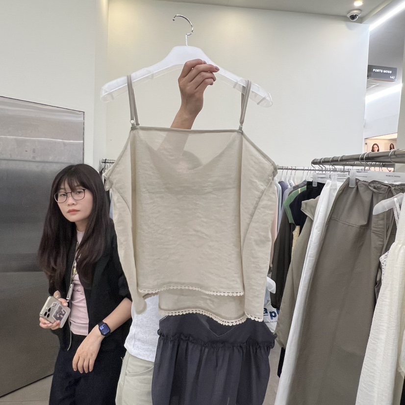PORTS MOSS韓國東大門代購女裝新品26夏季26春夏吊帶背心PORTS_MOSS吊帶/背心
