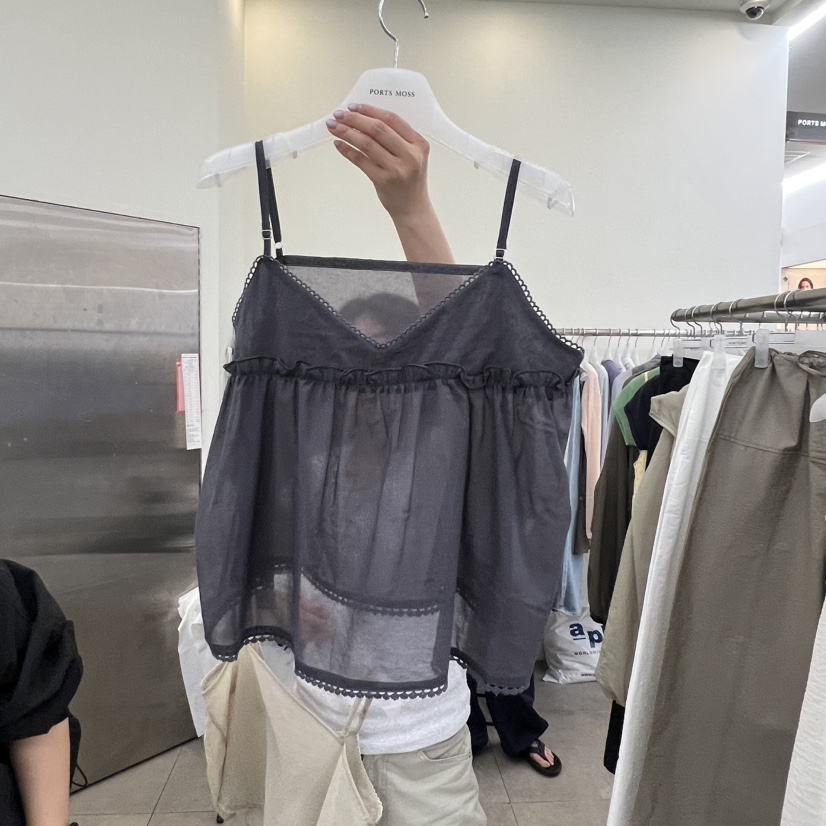 PORTS MOSS韓國東大門代購女裝新品26夏季26春夏吊帶背心PORTS_MOSS吊帶/背心圖色2