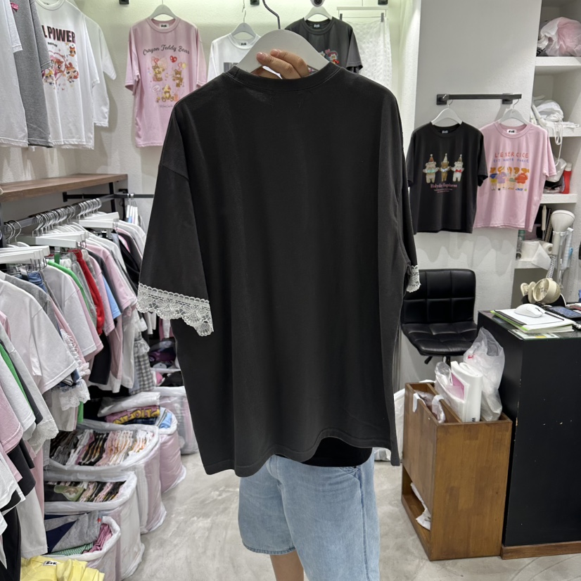 EVE韓國直郵實拍女士新款熱賣時尚26夏季26春夏人氣推薦T恤EVET恤
