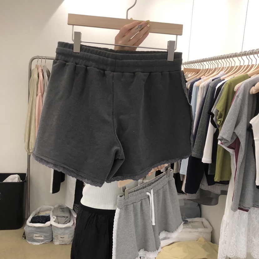 MUNSELL東大門實拍韓國女裝新品時尚人氣26夏季26春夏短褲MUNSELL短褲