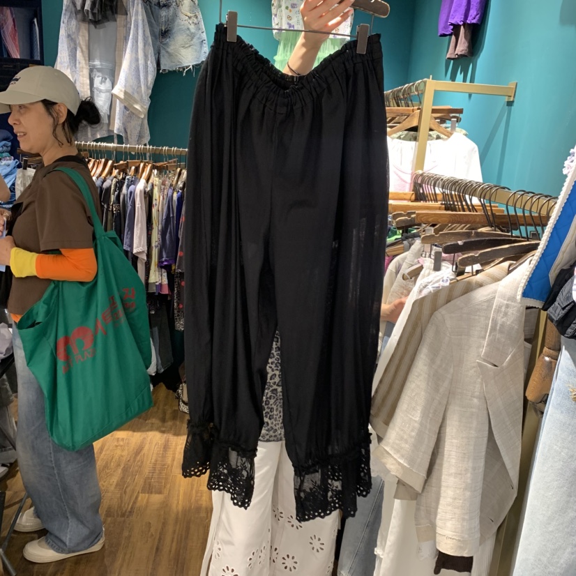 MERCI LINDA韓國直郵女士新品時尚人氣推薦休閑26春夏休閑褲MERCI LINDA休閑褲
