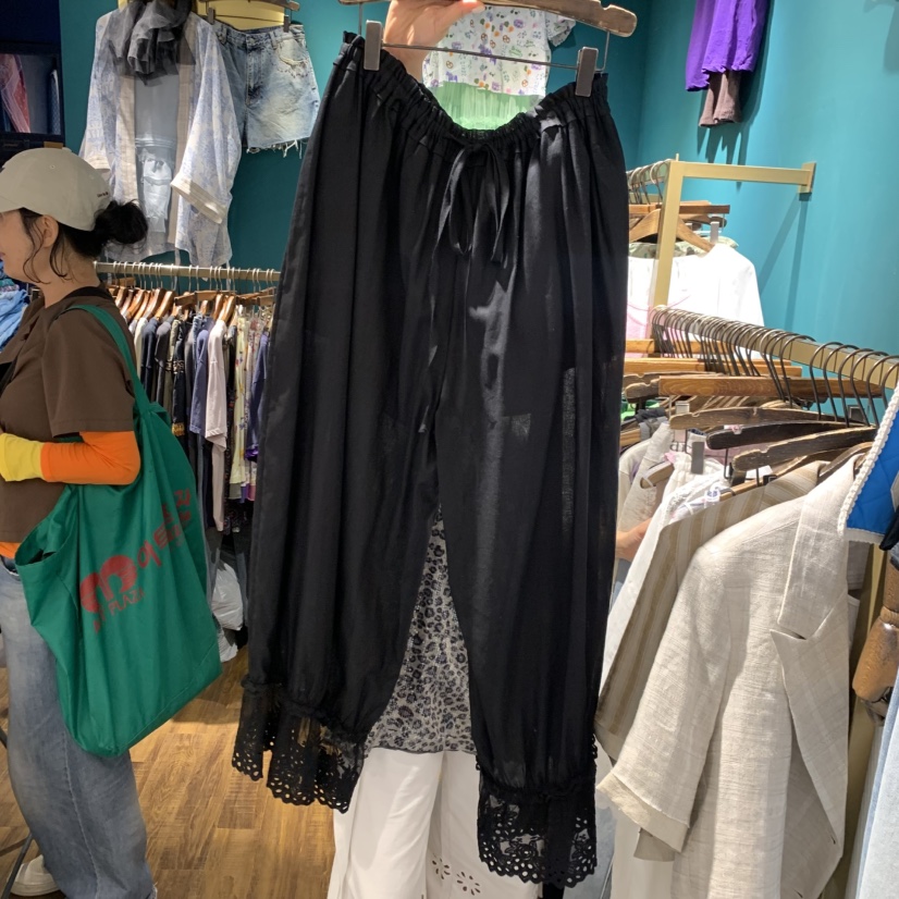 MERCI LINDA韓國直郵女士新品時尚人氣推薦休閑26春夏休閑褲MERCI LINDA休閑褲圖色1