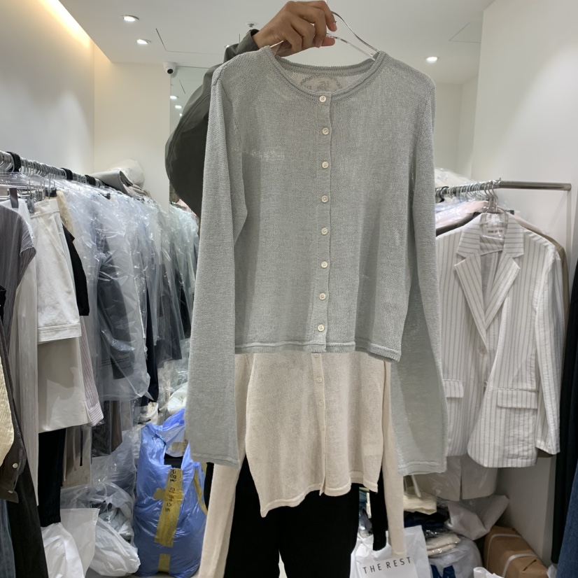 THE REST東大門實拍韓國女士新款時尚職業休閑26春夏針織衫THE REST/UNNOEUD針織衫圖色6