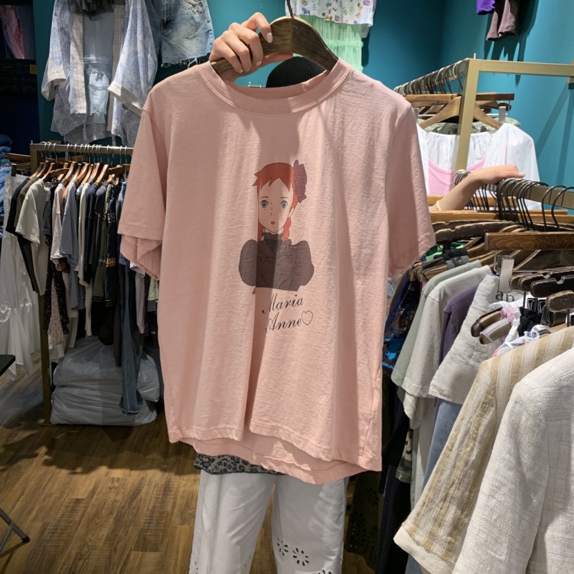 MERCI LINDA韓國直郵實拍女士新品休閑推薦熱賣人氣26春夏T恤MERCI LINDAT恤圖色4