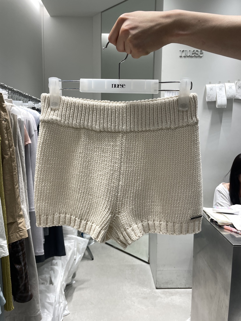NUESE韓國直郵女士新品26夏季休閑26春夏推薦人氣職業短褲NUESE短褲圖色1