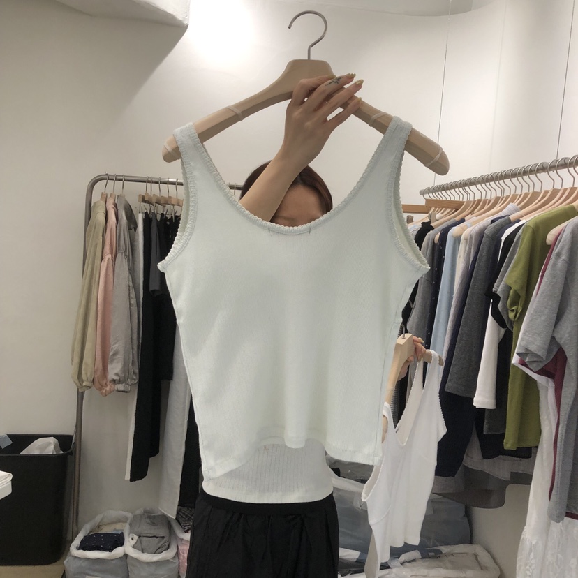MUNSELL韓國直郵女裝新款26夏季時尚26春夏人氣職業吊帶背心MUNSELL吊帶/背心