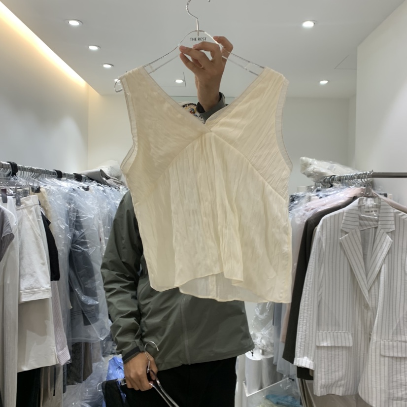 THE REST韓國東大門直郵女裝新品26夏季人氣時尚吊帶背心THE REST/UNNOEUD吊帶/背心圖色2