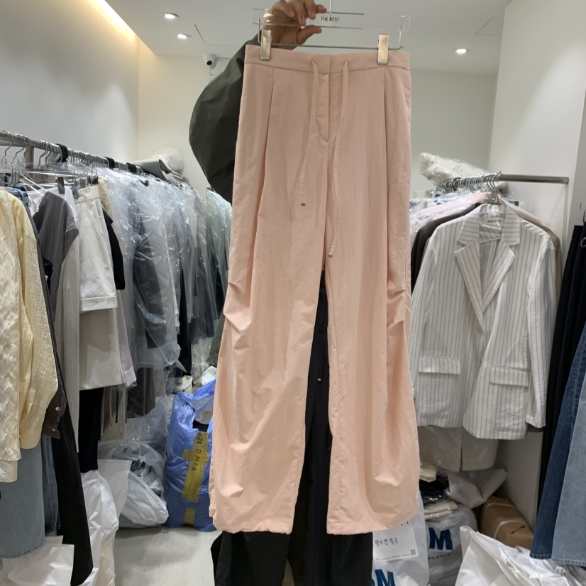 THE REST韓國代購女裝新款時尚熱賣26春夏26夏季職業休閑褲THE REST/UNNOEUD休閑褲圖色2