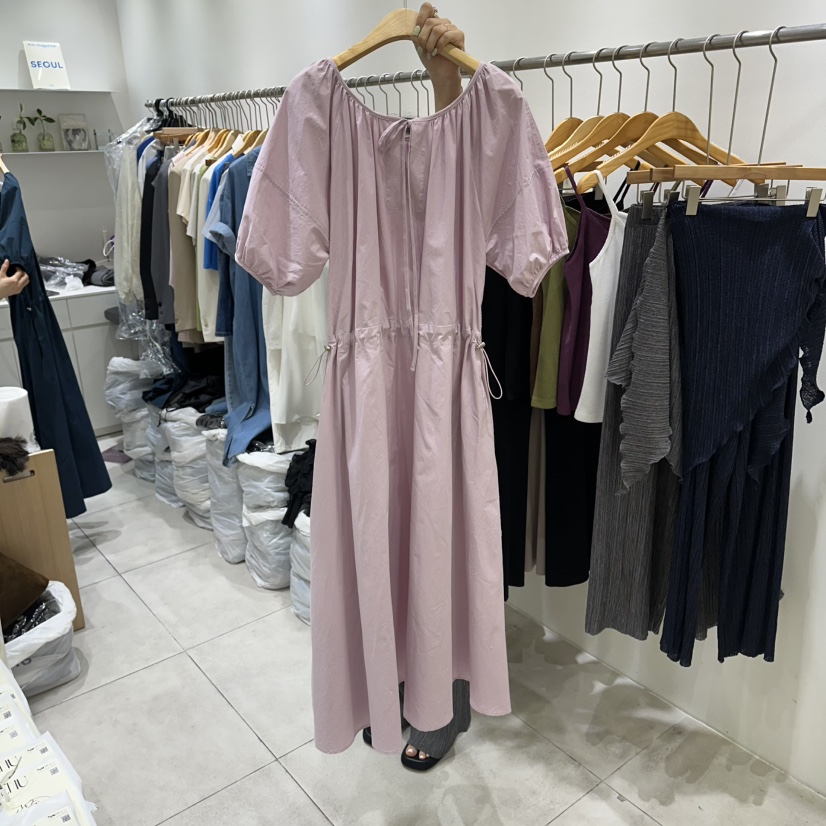 EN.U韓國直郵實拍女士新品人氣休閑時尚26夏季職業連衣裙EN.U連衣裙