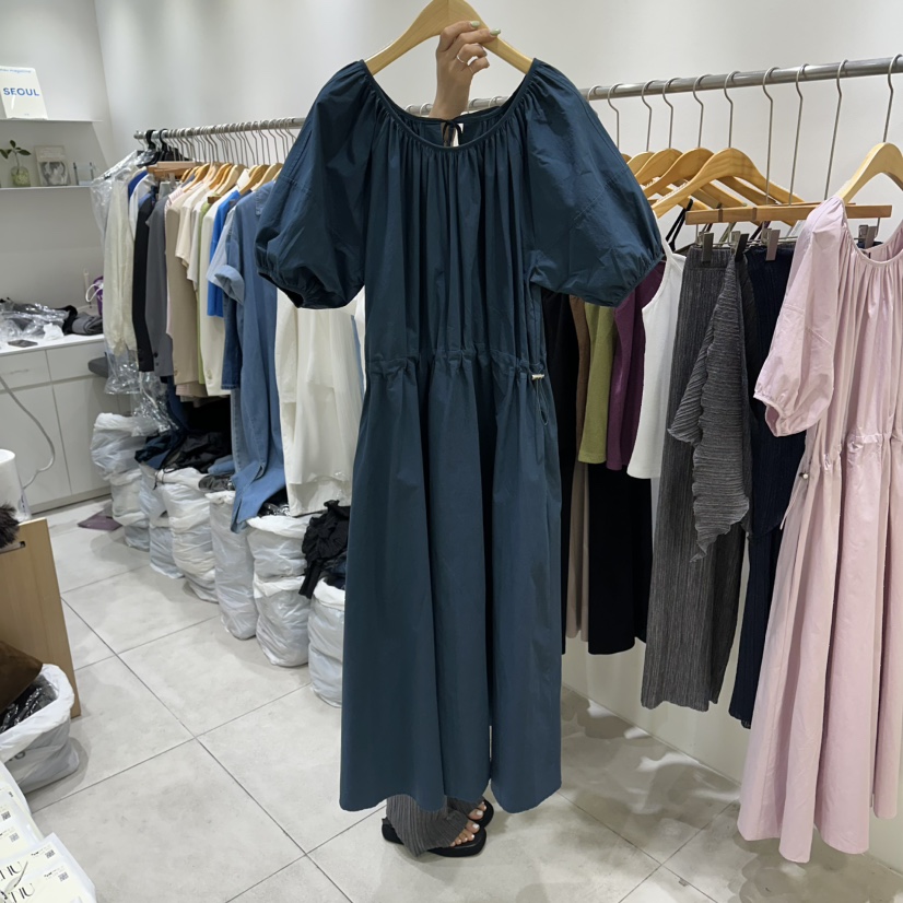 EN.U韓國直郵實拍女士新品人氣休閑時尚26夏季職業連衣裙EN.U連衣裙圖色2