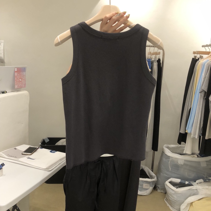 MUNSELL韓國代購女士新品推薦熱賣休閑時尚26夏季吊帶背心MUNSELL吊帶/背心