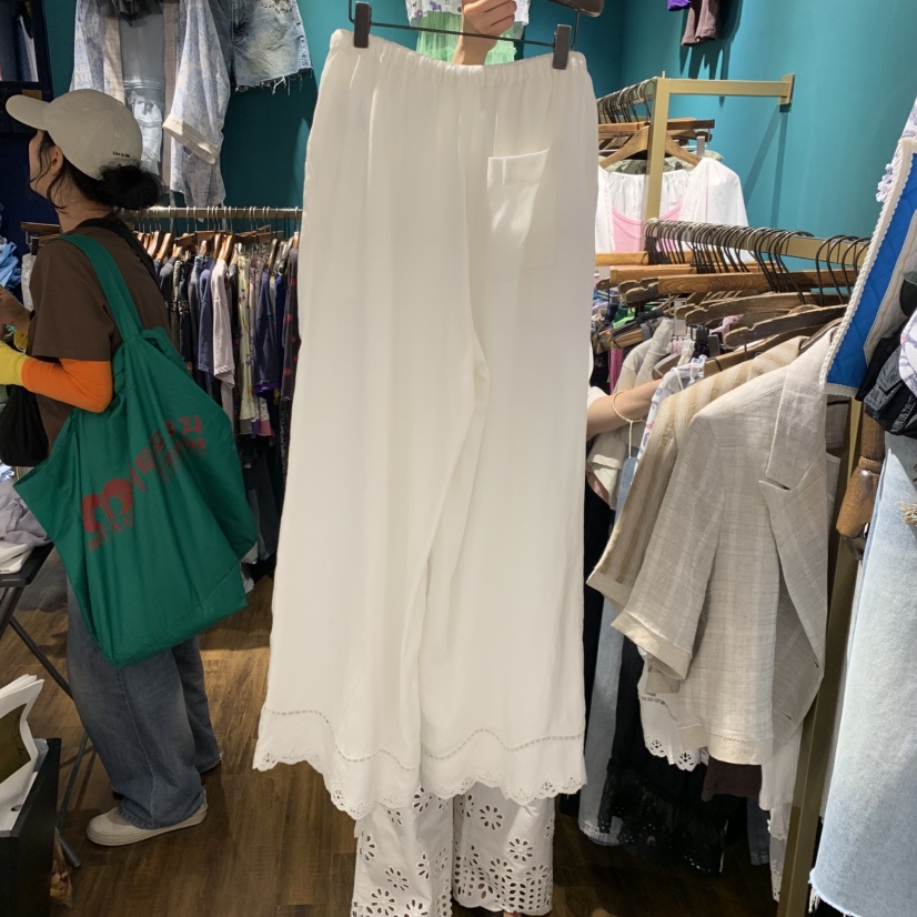 MERCI LINDA韓國東大門直郵女裝新品人氣26春夏休閑褲人造絲MERCI LINDA休閑褲
