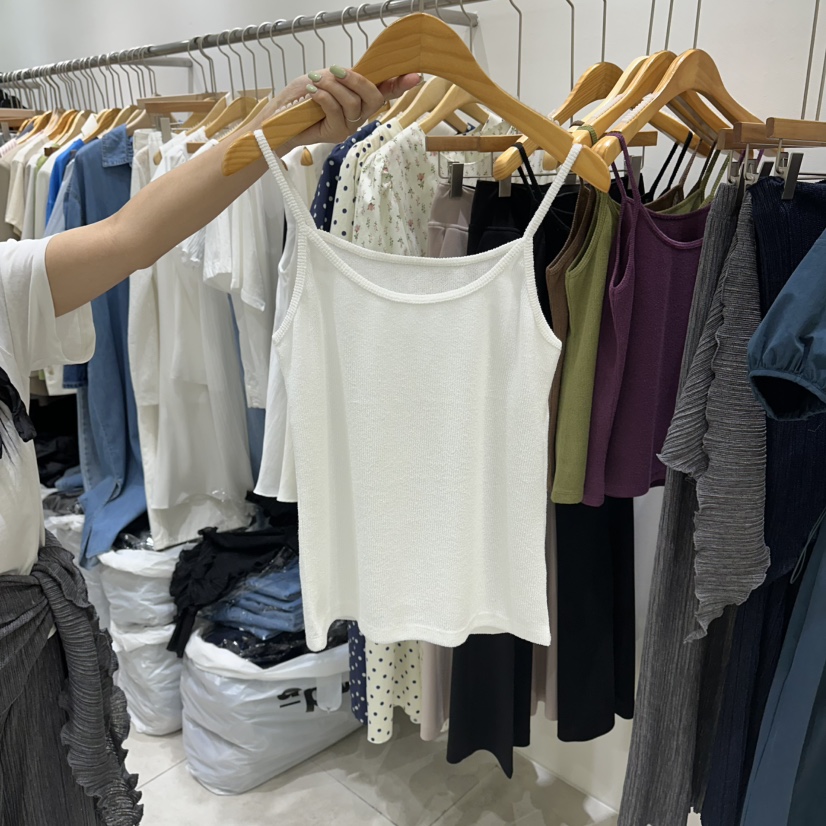EN.U韓國東大門代購女裝新品人氣職業時尚推薦熱賣吊帶背心EN.U吊帶/背心圖色1