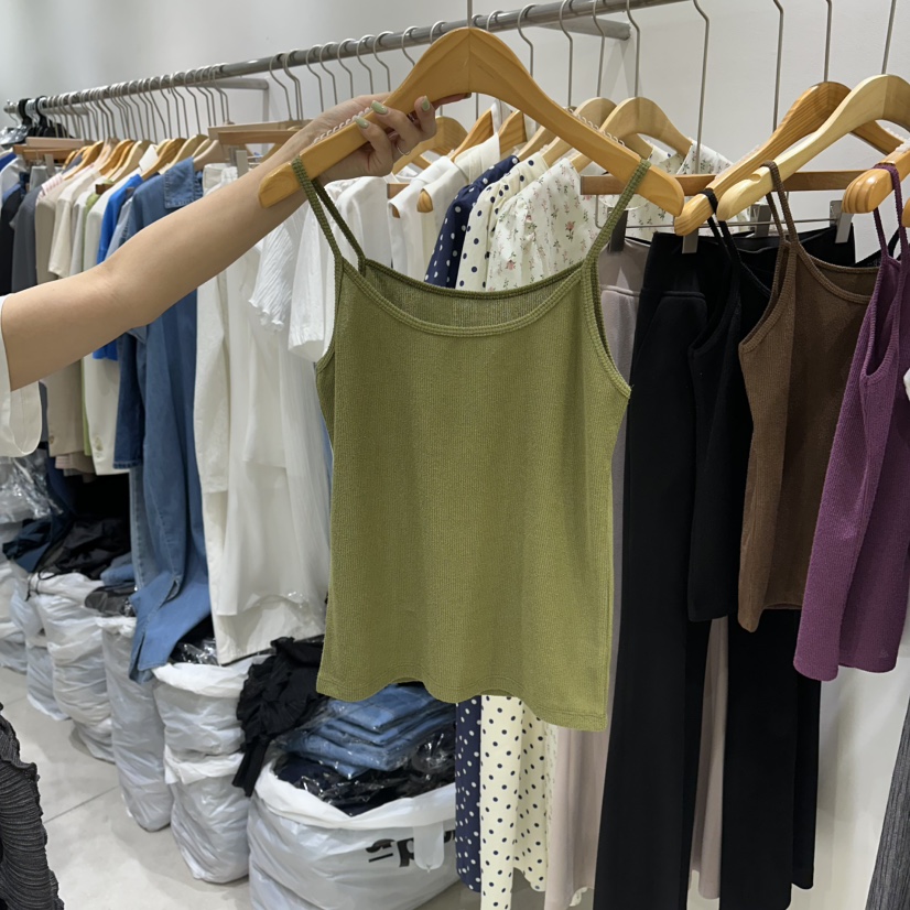 EN.U韓國東大門代購女裝新品人氣職業時尚推薦熱賣吊帶背心EN.U吊帶/背心圖色3