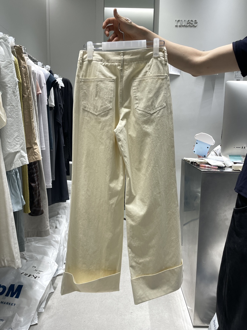 NUESE韓國直郵實拍女裝新品職業時尚熱賣26春夏人氣休閑褲NUESE休閑褲