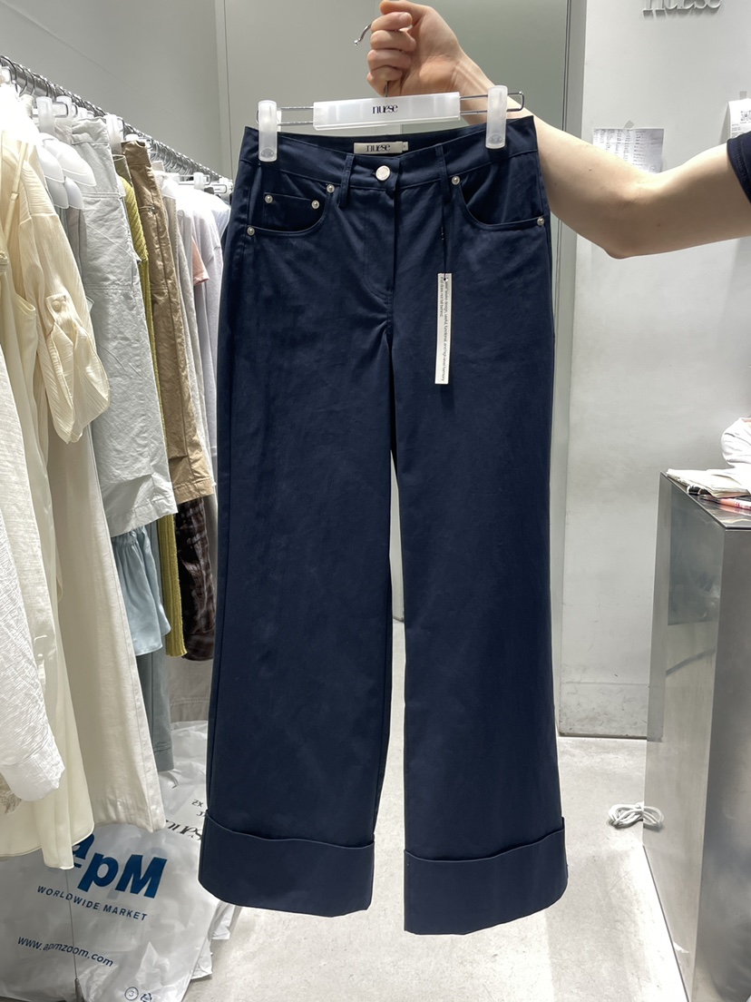 NUESE韓國直郵實拍女裝新品職業時尚熱賣26春夏人氣休閑褲NUESE休閑褲圖色2