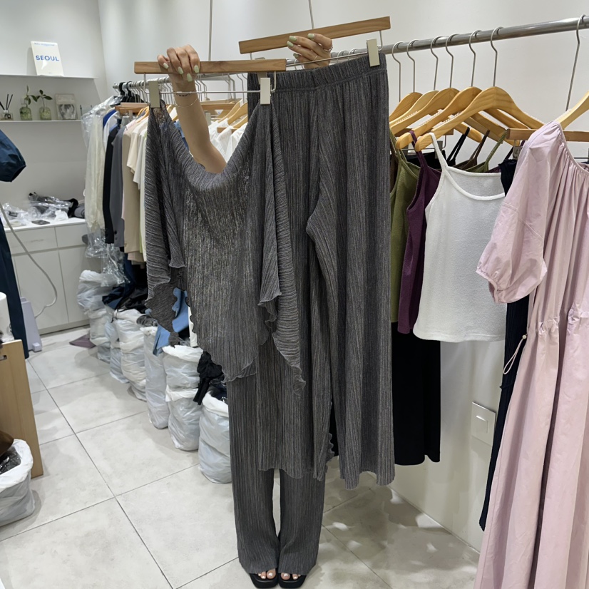 EN.U韓國東大門代購女士新品休閑26春夏推薦職業熱賣套裝EN.U套裝圖色1