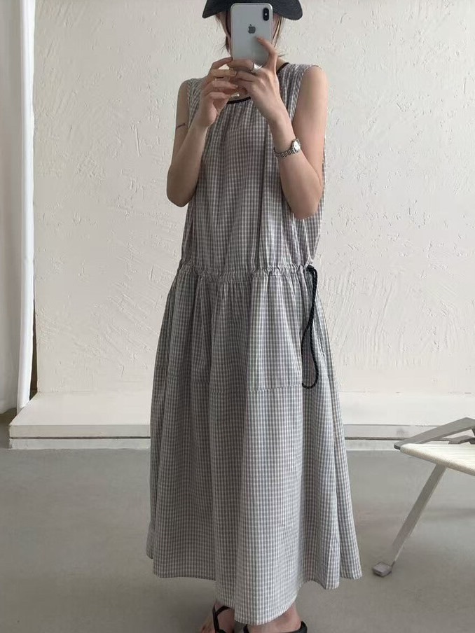 OLA韓國直郵實拍女裝新品熱賣26夏季推薦職業休閑時尚連衣裙mellor/OLA連衣裙